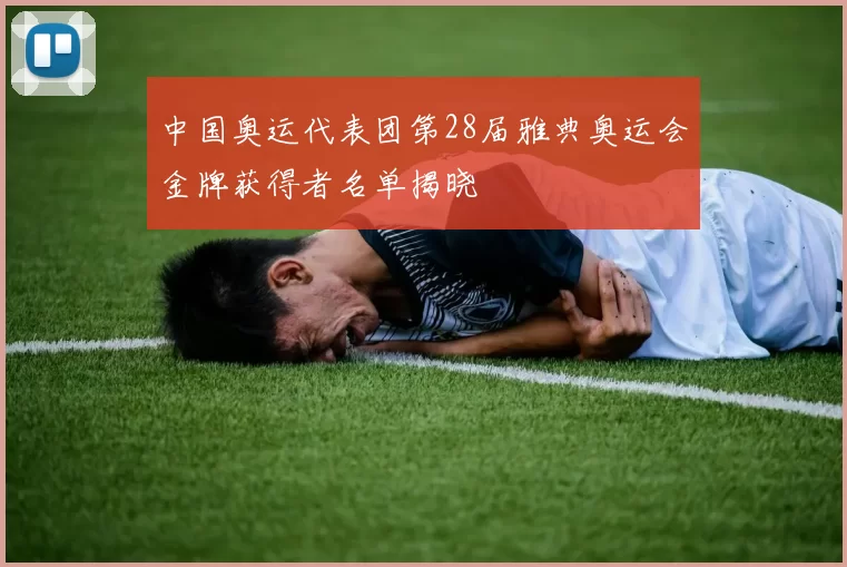 中国奥运代表团第28届雅典奥运会金牌获得者名单揭晓