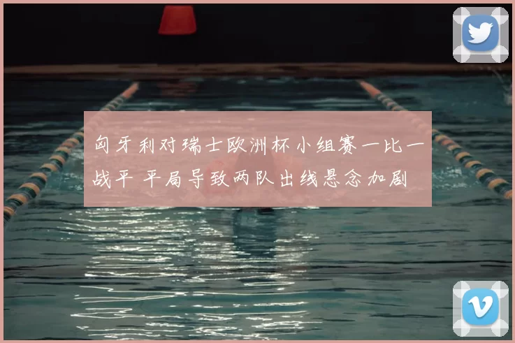 匈牙利对瑞士欧洲杯小组赛一比一战平 平局导致两队出线悬念加剧