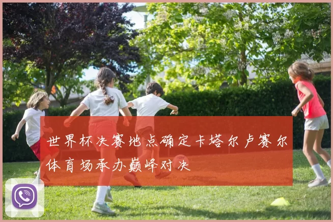 世界杯决赛地点确定卡塔尔卢赛尔体育场承办巅峰对决